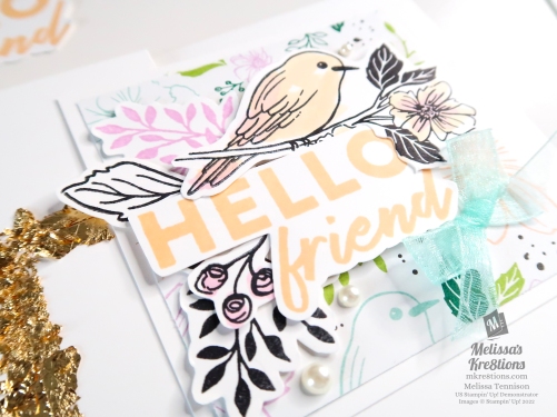 Friendly Hello Foil Card by MKre8tions with Stampin Up-06